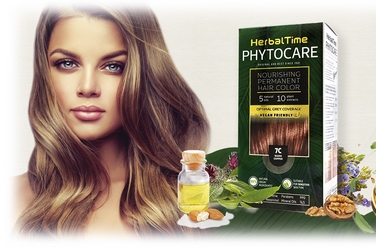 Vyživující Permanentní Barva Na Vlasy Herbal Time Phytocare