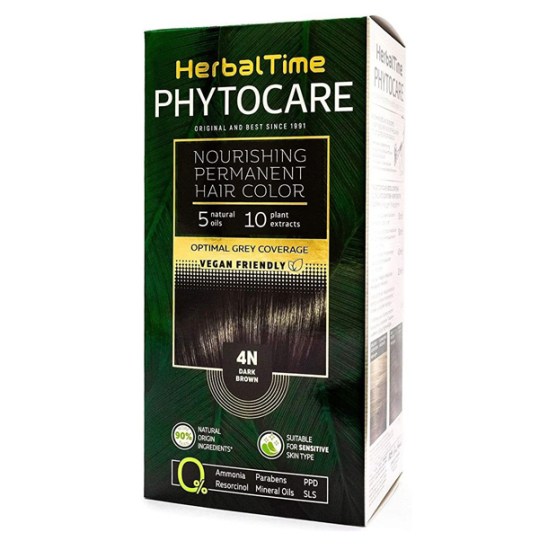 herbal-time-phytocare-permanentni-barva-na-vlasy-4n-tmave-hneda-130-ml